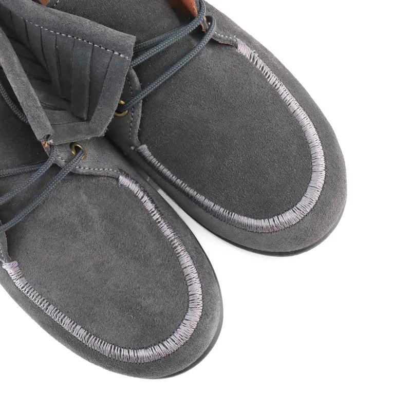Bota serraje gris FLECOS Pepa & Cris