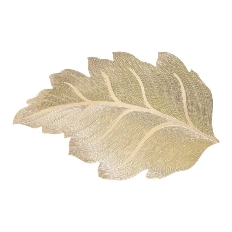 Miomu Individual de Mesa Moderno, Diseño Hoja