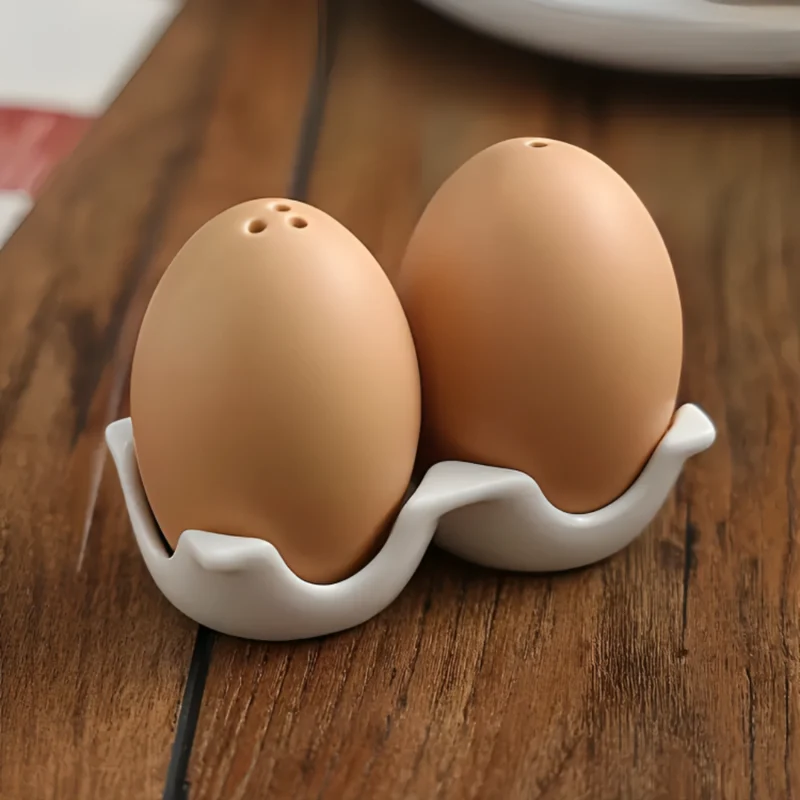 Miomu Huevos Saleros para Cocina, 2 Piezas