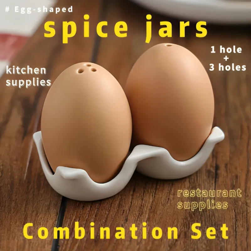 Miomu Huevos Saleros para Cocina, 2 Piezas