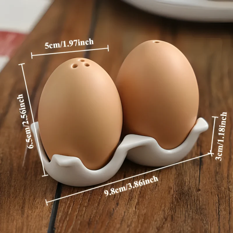 Miomu Huevos Saleros para Cocina, 2 Piezas