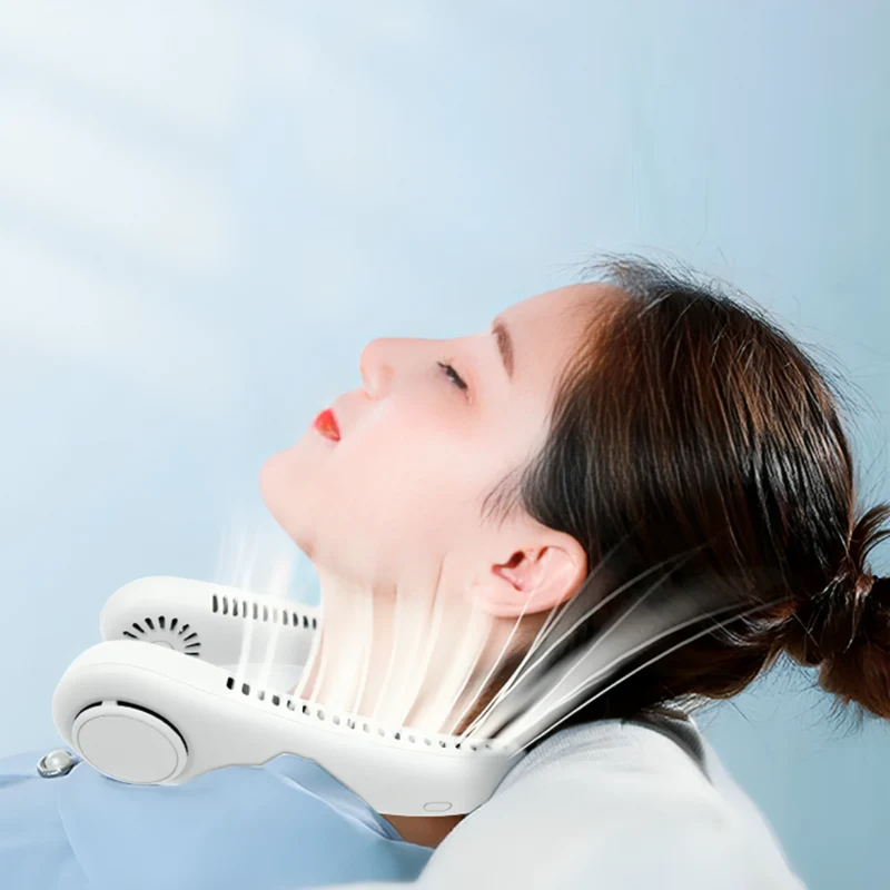 Miomu Ventilador Portátil Para Cuello, Chillband