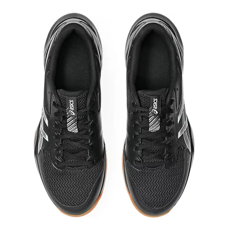 Asics Tenis Gel-Rocket 12 Negro/Blanco, para Hombre
