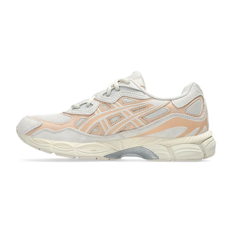 Asics Gel-NYC Crema/Naranja, para Mujer