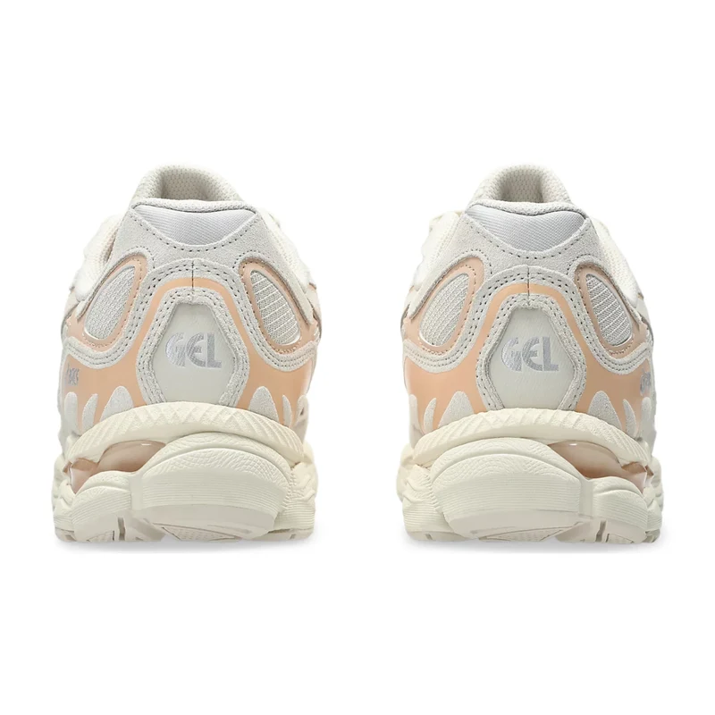 Asics Gel-NYC Crema/Naranja, para Mujer