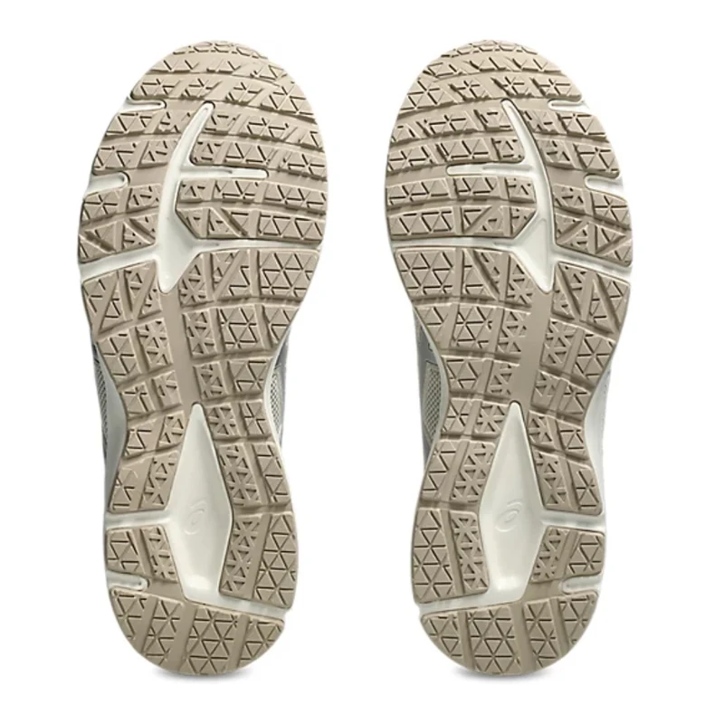Asics Tenis Jog 100S Crema/Gris/Blanco, para Hombre