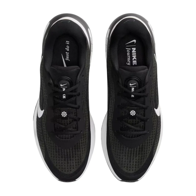 Nike Tenis Journey Run Negro/Blanco, para Hombre