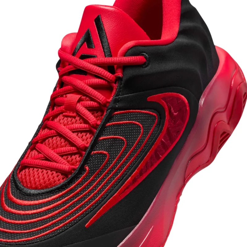 Nike Tenis Giannis Immortality 4 Rojo/Negro, para Hombre