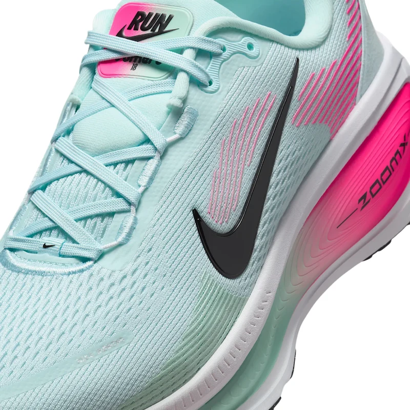 Nike Tenis Vomero 18 Celeste/Blanco/Rosa, para Hombre
