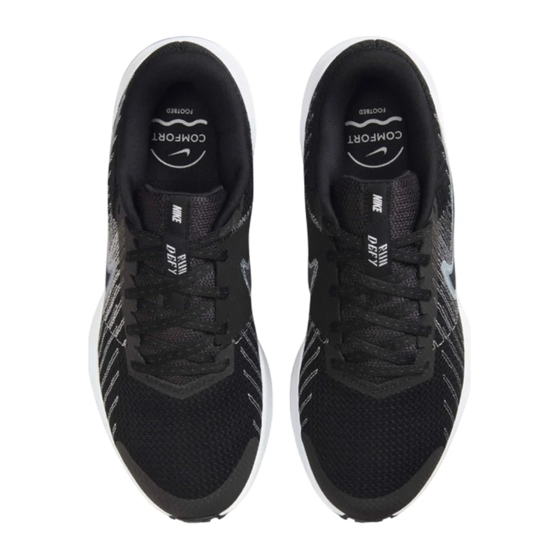 Nike Tenis Run Defy Blanco/Negro, para Mujer