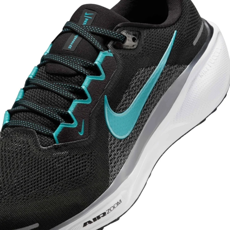 Nike Tenis Pegasus 41 Negro/Turquesa/Blanco, para Hombre