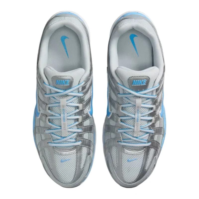 Nike Tenis P-6000 Gris/Celeste, para Hombre