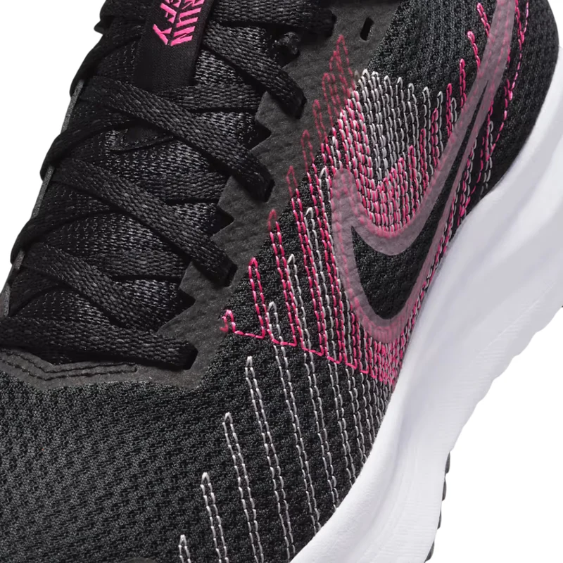 Nike Tenis Run Defy Negro/Rosa/Blanco, para Mujer