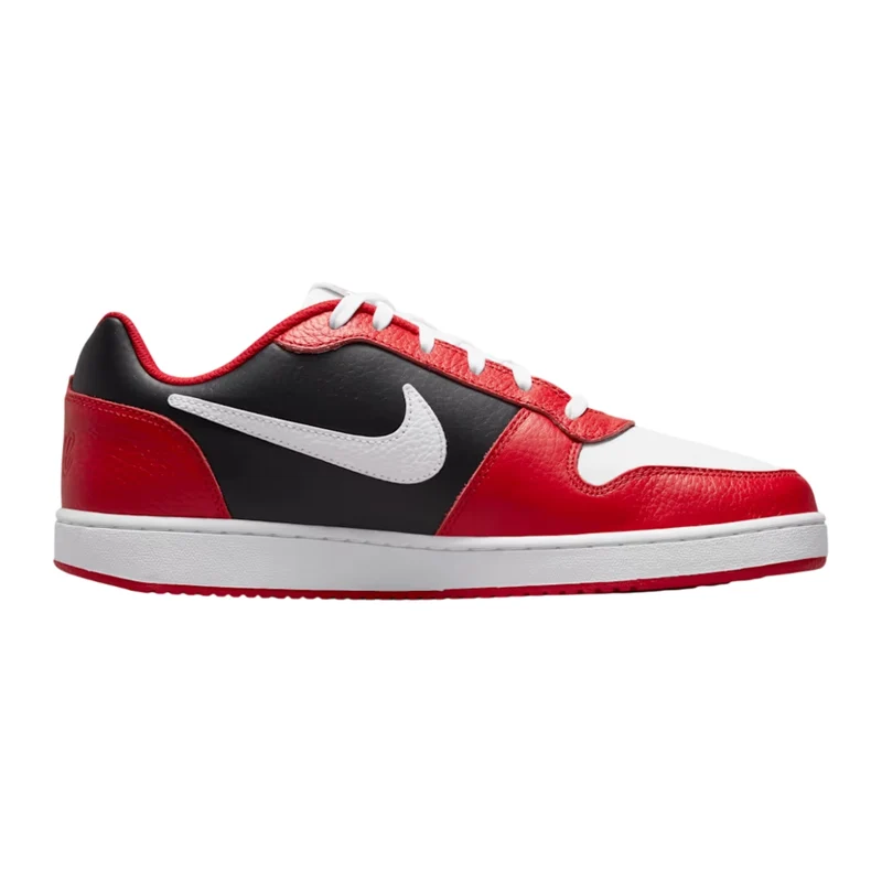 Nike Tenis Ebernon Low Premium Rojo/Blanco, para Hombre
