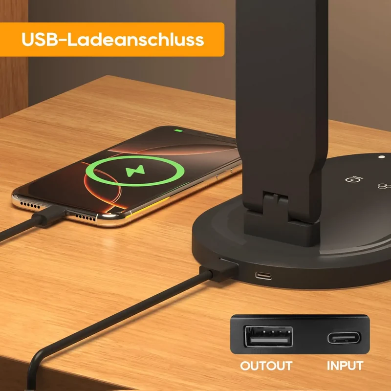 Miomu Lámpara LED de Mesa con Luz Regulable
