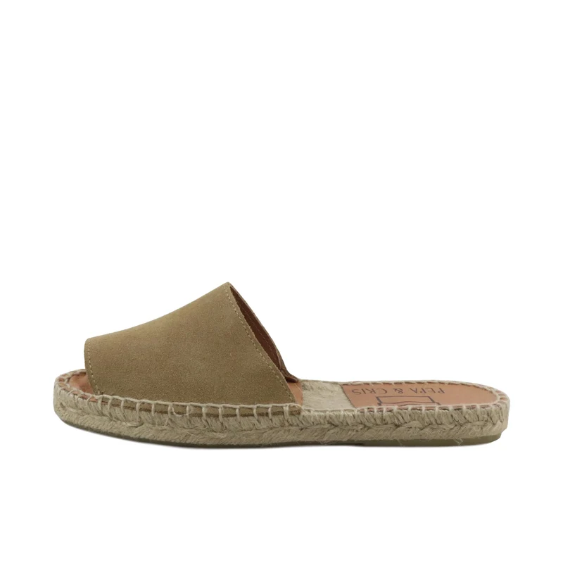 Zueco camel ZUECOPLANO Pepa & Cris
