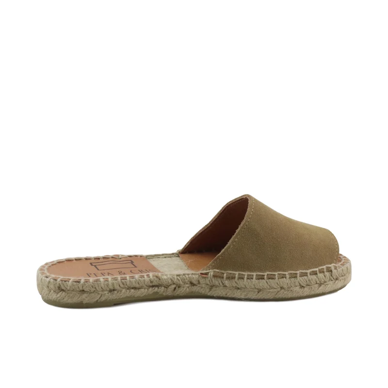 Zueco camel ZUECOPLANO Pepa & Cris