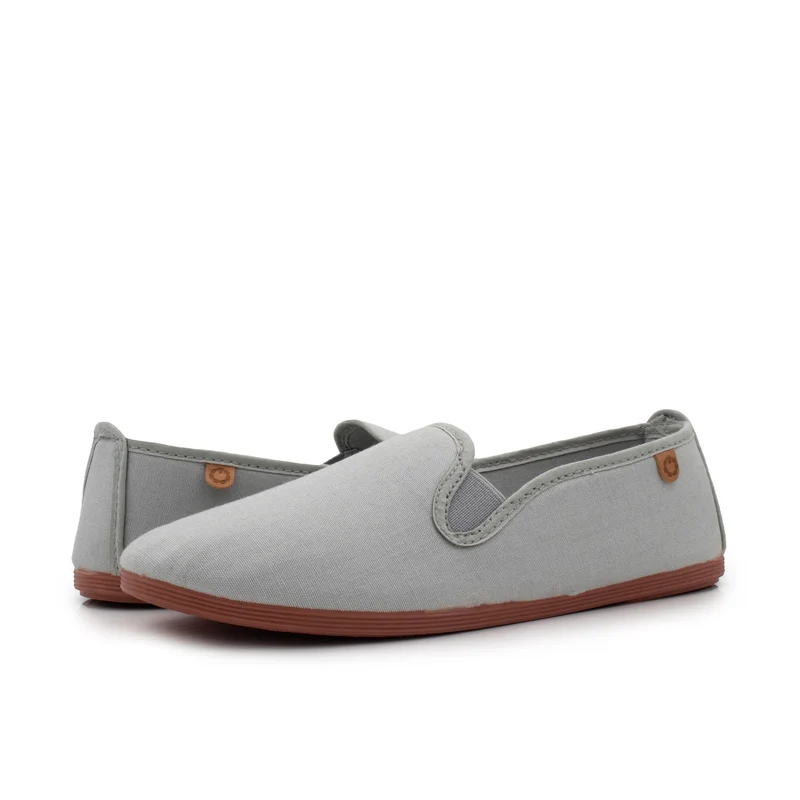 Zapatilla gris claro 14379 La Cadena
