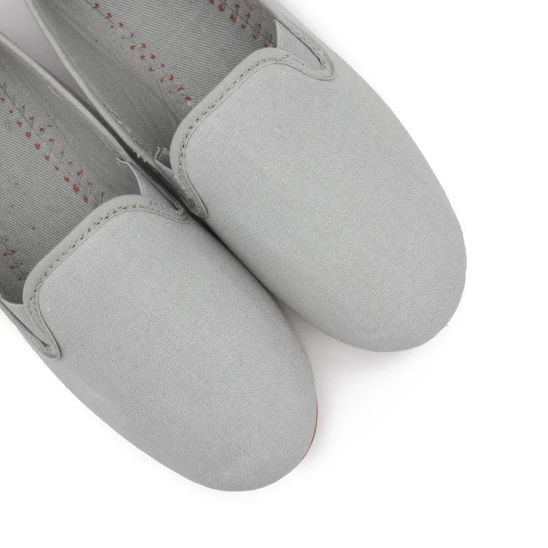 Zapatilla gris claro 14379 La Cadena