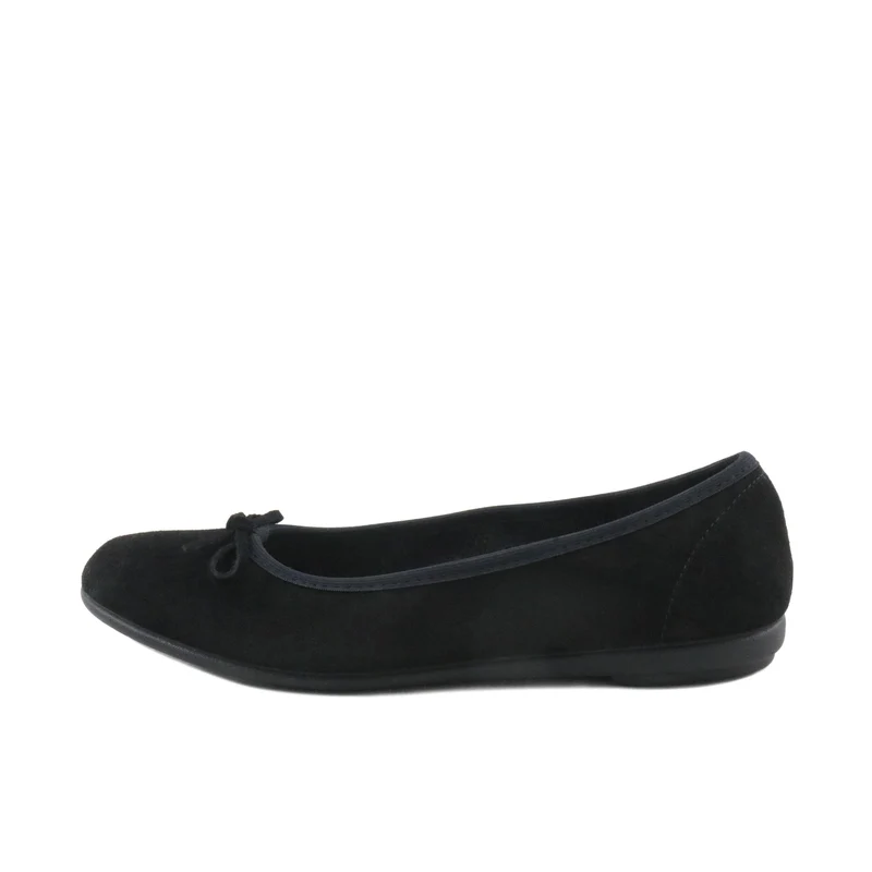 Bailarina serraje negro 1403 Vulladi