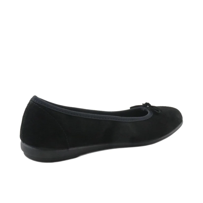 Bailarina serraje negro 1403 Vulladi