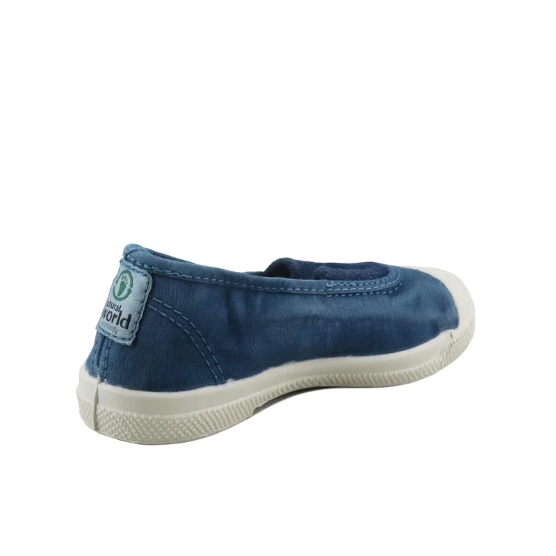 Zapatilla petróleo lavado LONA475 Natural World