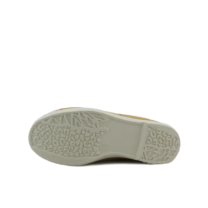 Zapatilla mostaza LONA470 Natural World