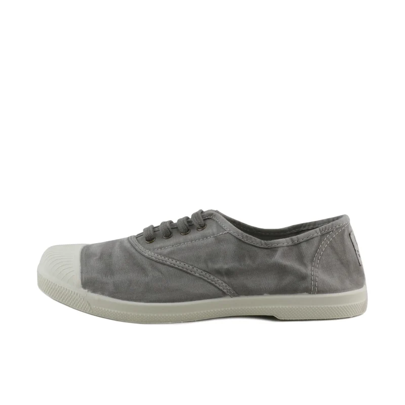 Zapatilla gris claro lavado LONA102 Natural World