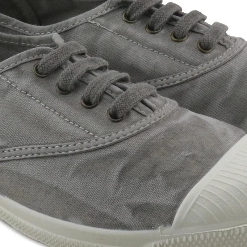 Zapatilla gris claro lavado LONA102 Natural World