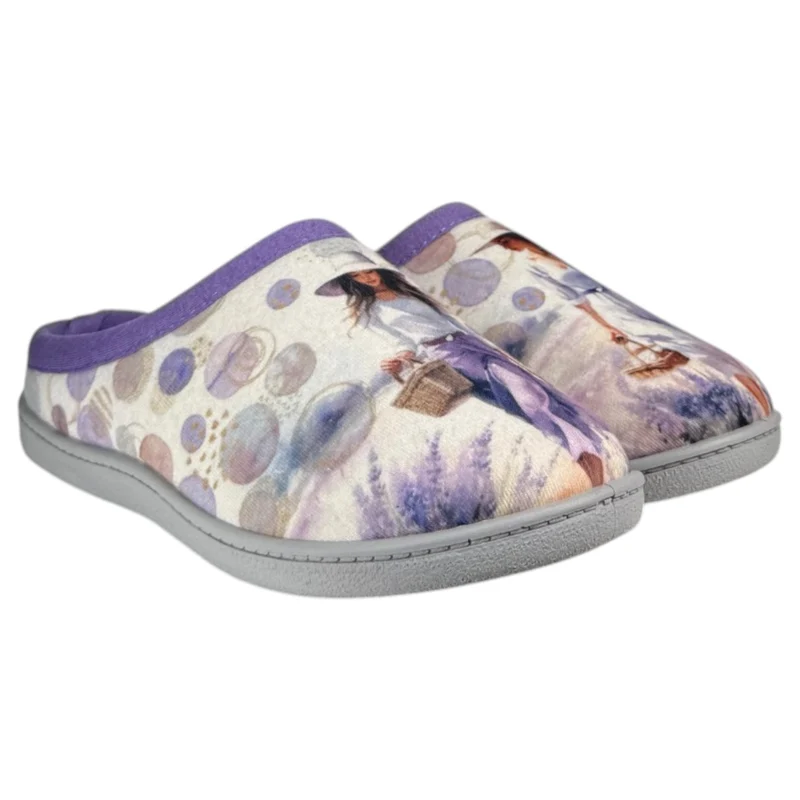 Zapatillas de Casa Plumaflex 12317 Chica Lavanda