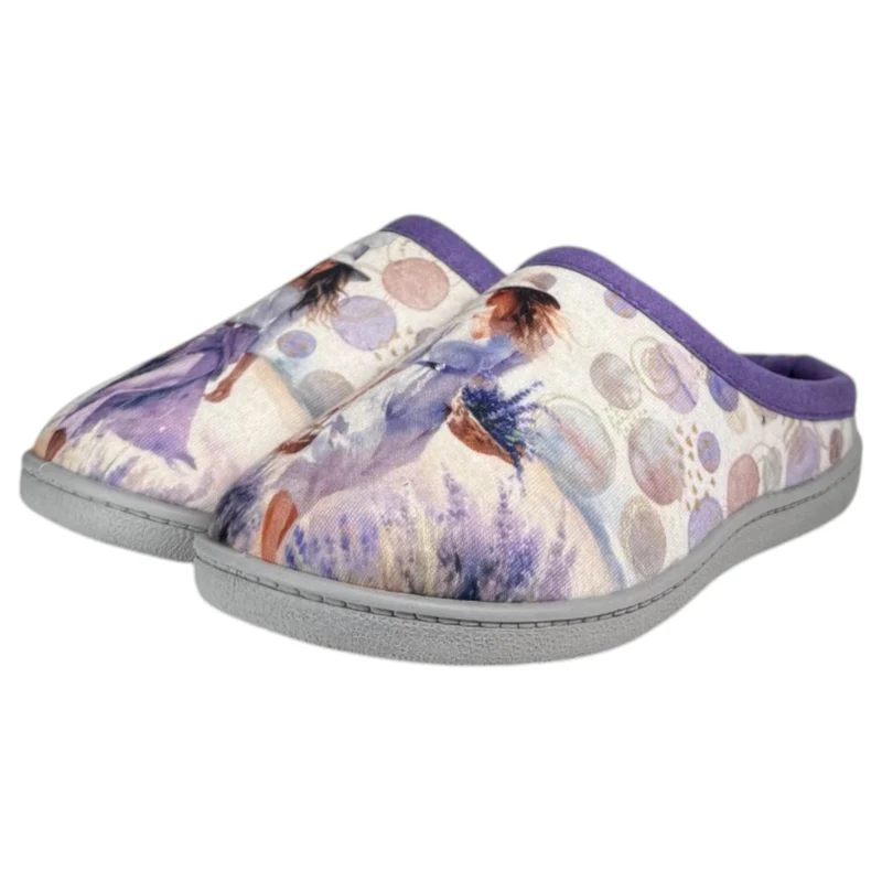 Zapatillas de Casa Plumaflex 12317 Chica Lavanda