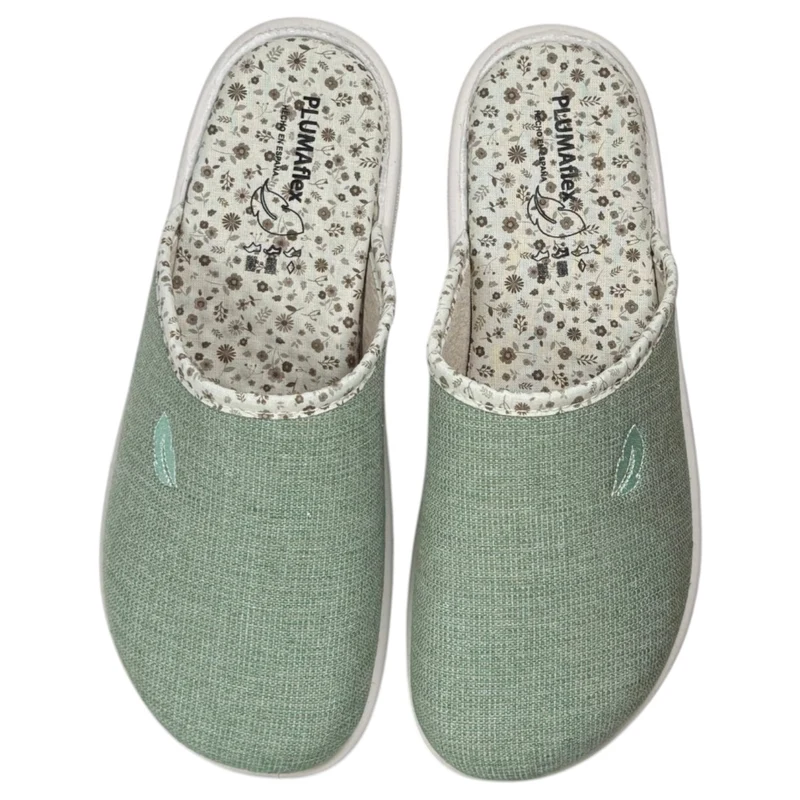 Zapatillas de Casa Plumaflex 80050 Verde