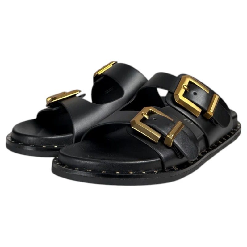 Sandalias Alpe Pala Hebillas 55761705 Negro