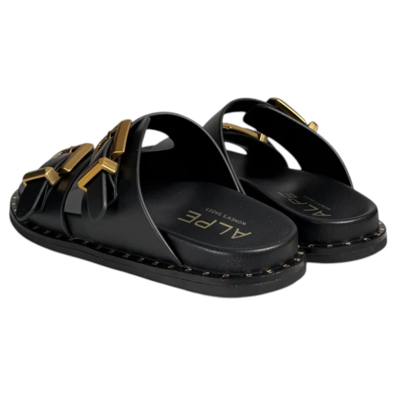 Sandalias Alpe Pala Hebillas 55761705 Negro