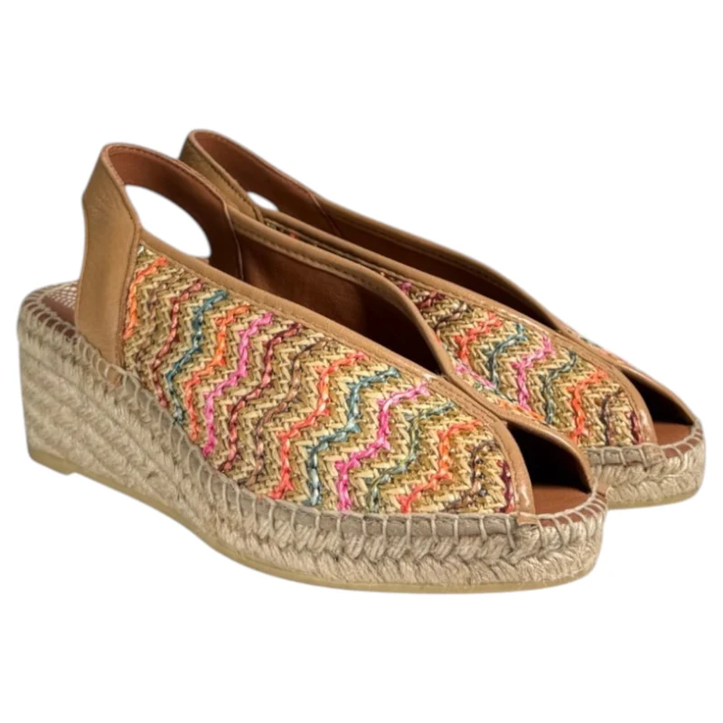 Sandalias de Esparto Viguera Ochentera 2298 Beig