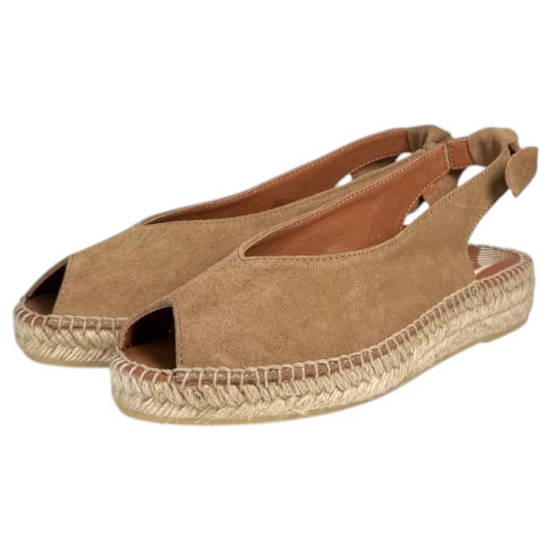 Sandalias de Esparto Viguera Vitelo 2232 Whisky