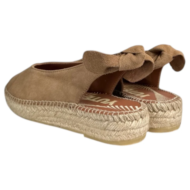 Sandalias de Esparto Viguera Vitelo 2232 Whisky