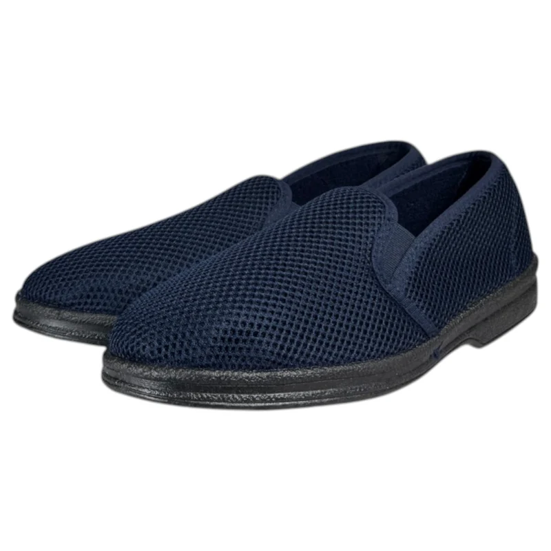 Zapatillas Selquir Rejilla Elásticos 44373 Marino