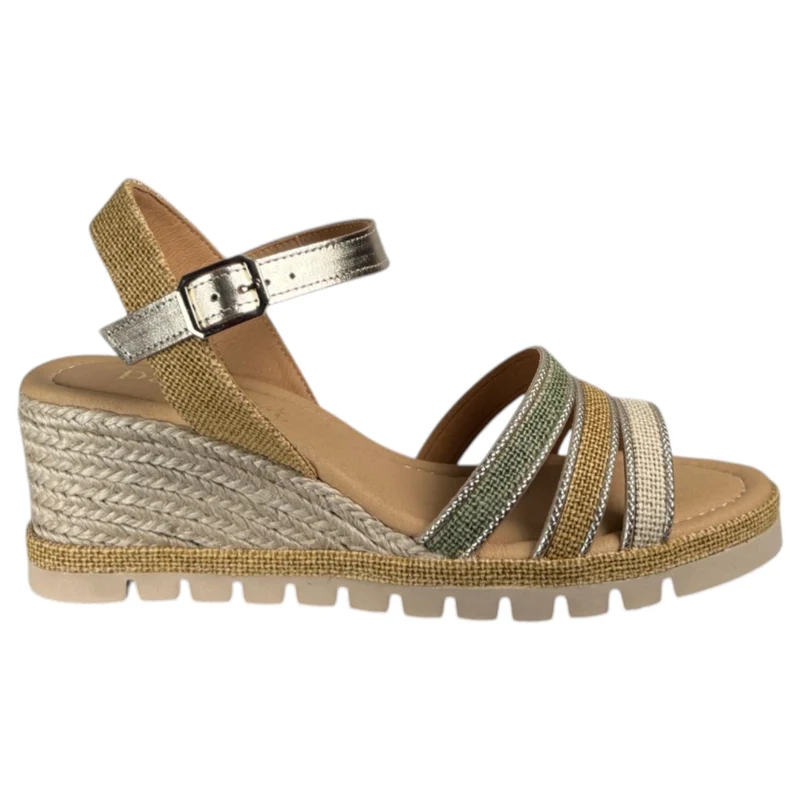 Sandalias de Esparto Paseart MT/ES968 Mostaza