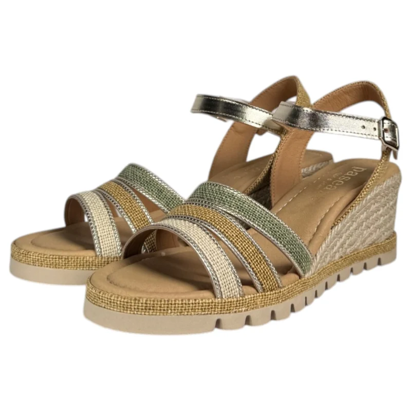 Sandalias de Esparto Paseart MT/ES968 Mostaza