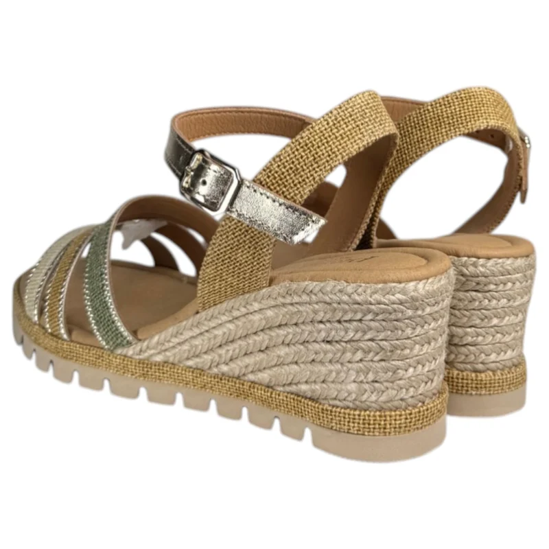 Sandalias de Esparto Paseart MT/ES968 Mostaza