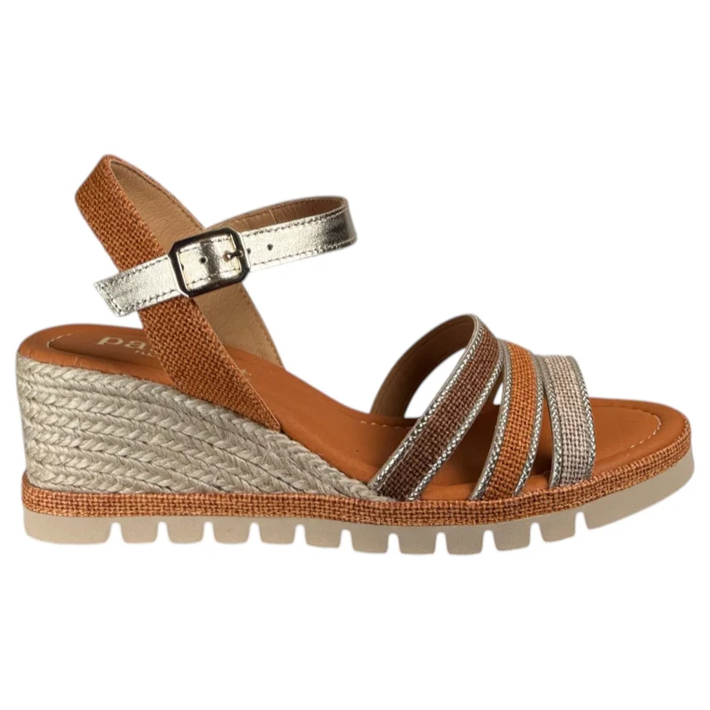 Sandalias de Esparto Paseart MT/ES968 Camello