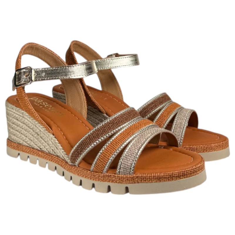 Sandalias de Esparto Paseart MT/ES968 Camello