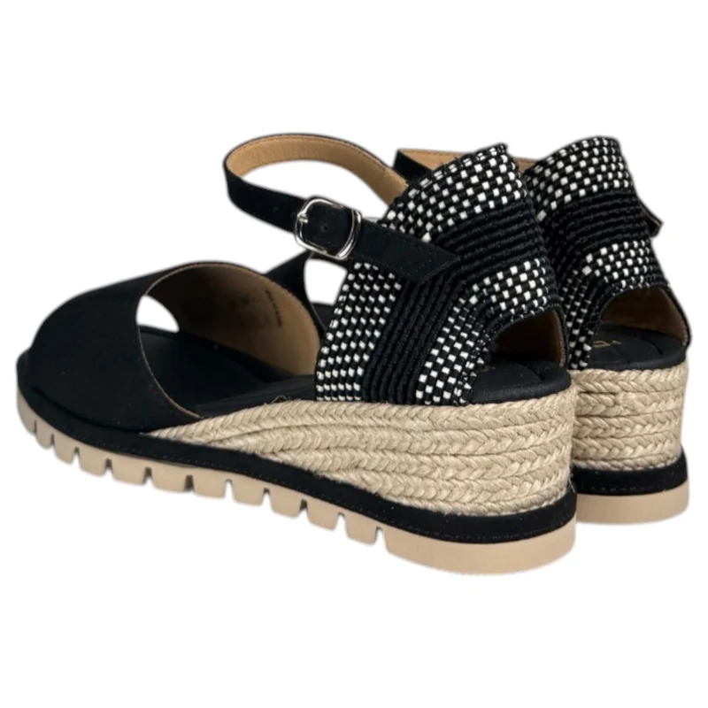 Sandalias de Esparto Paseart SR/T969tb Negro