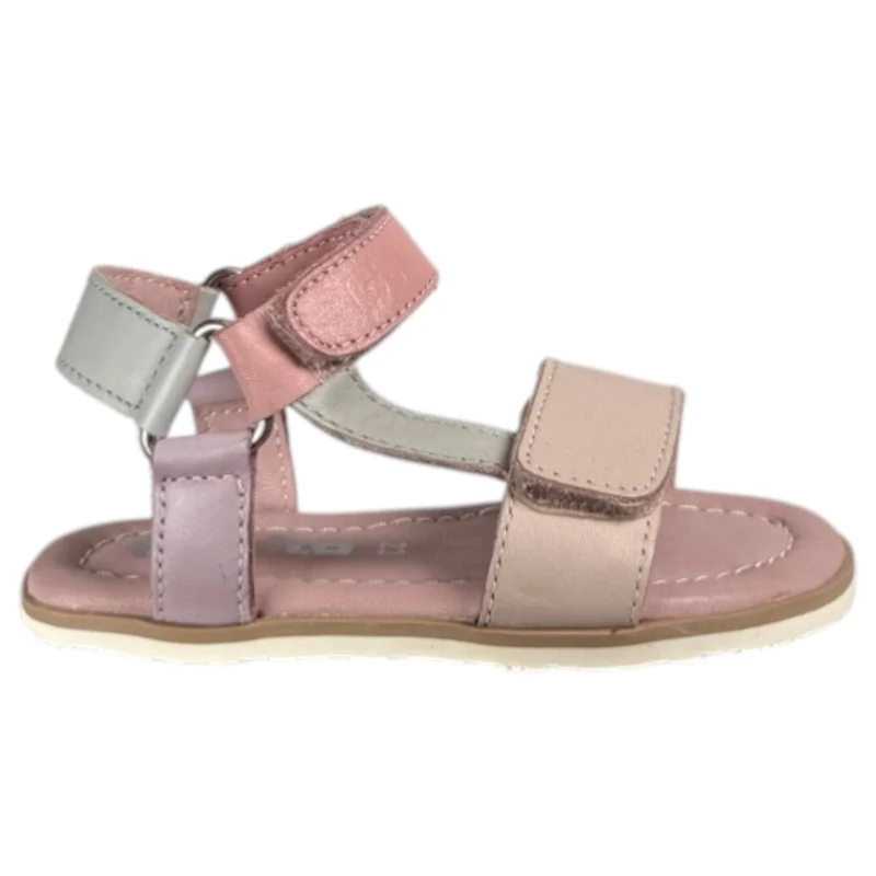 Sandalias Gorila Exagon Barefoot 79602 Oro Beige Rosa