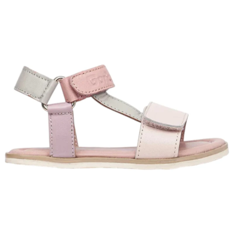 Sandalias Gorila Exagon Barefoot 79602 Oro Beige Rosa