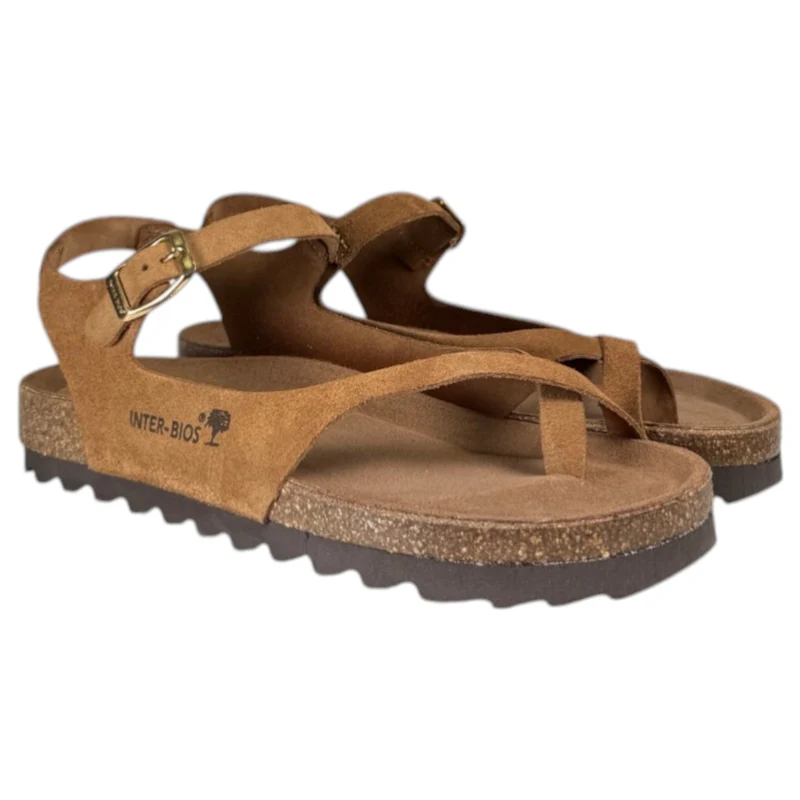 Sandalias Interbios 7514 Serraje Ours
