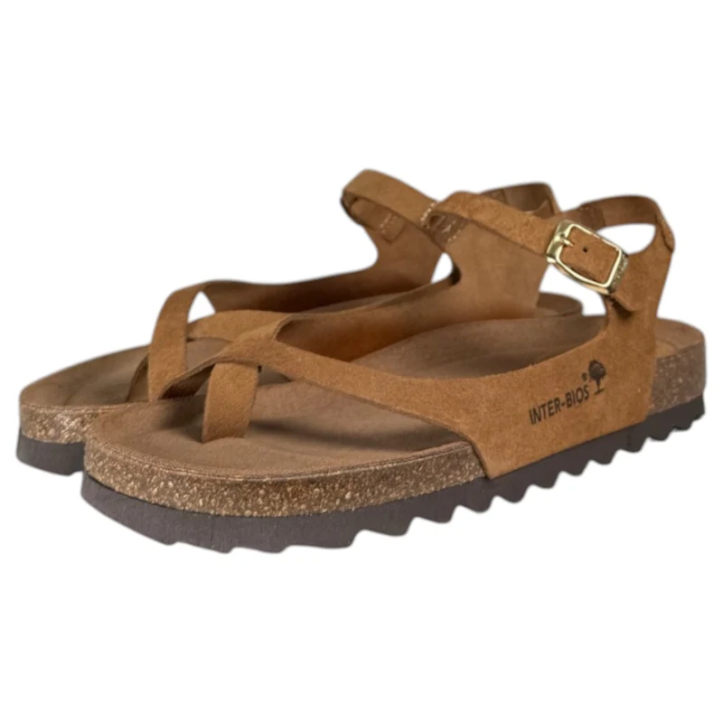 Sandalias Interbios 7514 Serraje Ours