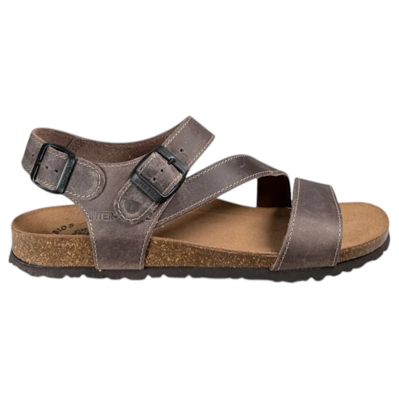 Sandalias Interbios 9557 Pardo