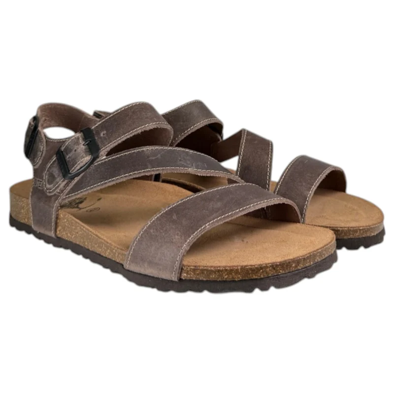 Sandalias Interbios 9557 Pardo